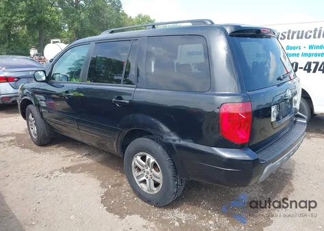 2004 Honda Pilot Ex-L from USA, damaged, VIN 2HKYF18574H500883